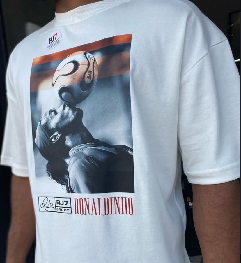 OVER SIZE - RONALDINHO GAÚCHO BRANCO