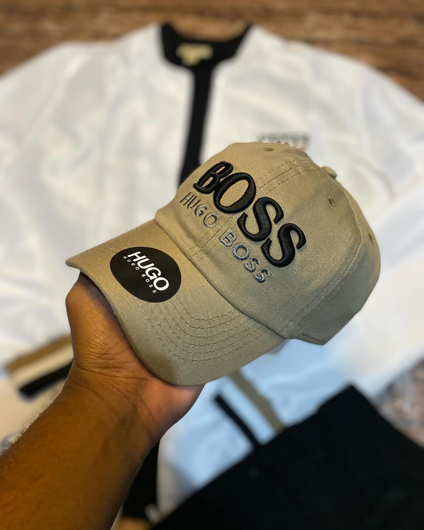 BONÉ - HUGO BOSS BEGE